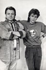 1987 год. Дмитрий и Юрий Маликовы