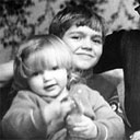 Диму и Инну Маликовых воспитывала бабушка Валентина Феоктистовна. 1979 год