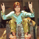 Дмитрий Маликов на съёмках клипа 'Птицелов'. Москва, 2001 год