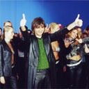 Дмитрий Маликов на съёмках клипа 'Отпусти XX век'. Москва, 2000 год