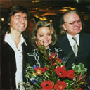 Дмитрий Маликов с родителями. Москва, 2002 год