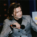 Композитор и певец Дмитрий Маликов. После концерта. Москва, 1997 год